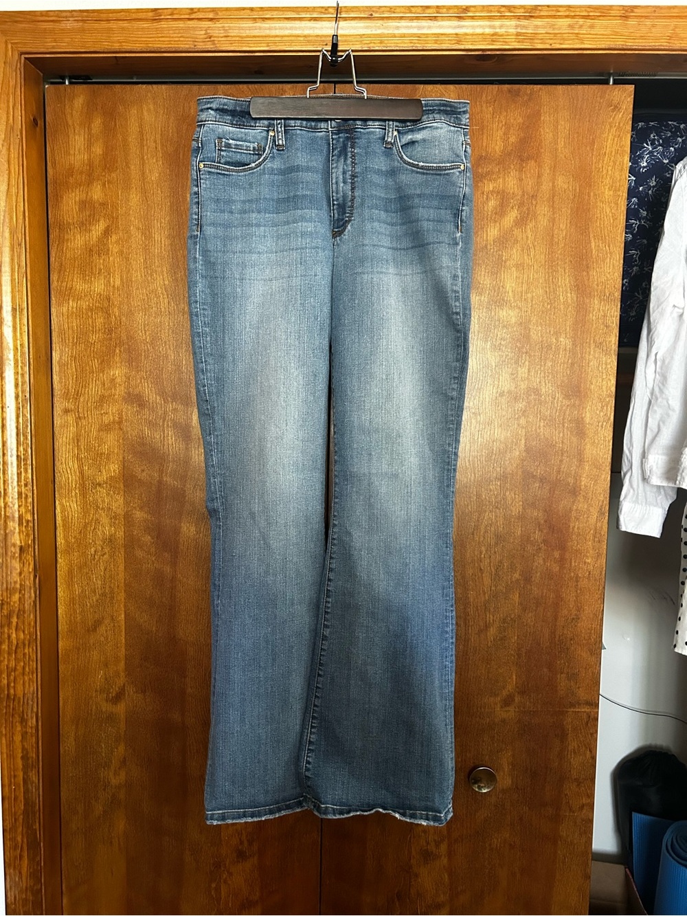 Kut from the Kloth Faded Blue Flare Jeans